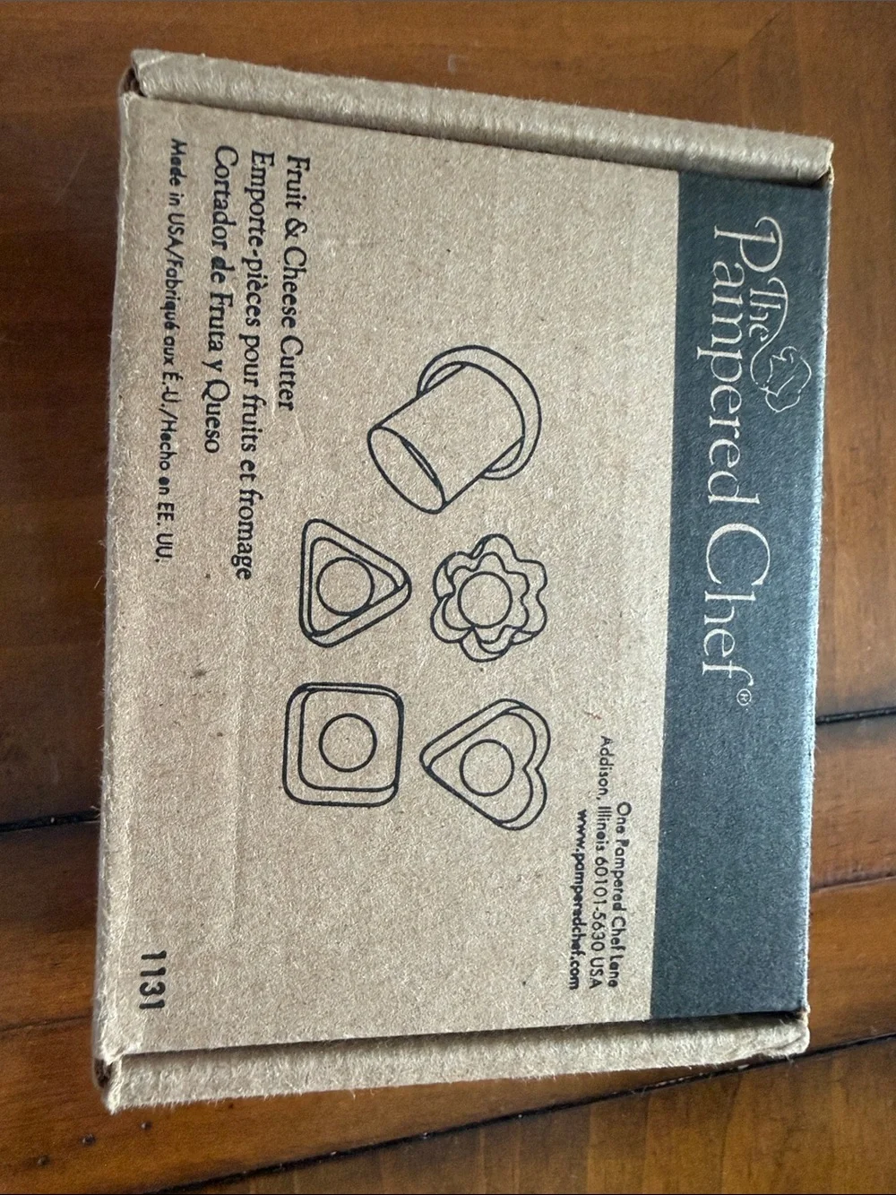 Pampered Chef Fruit & Cheese Cutter Set Kids Lunch Brunch Dinner Party Decor
